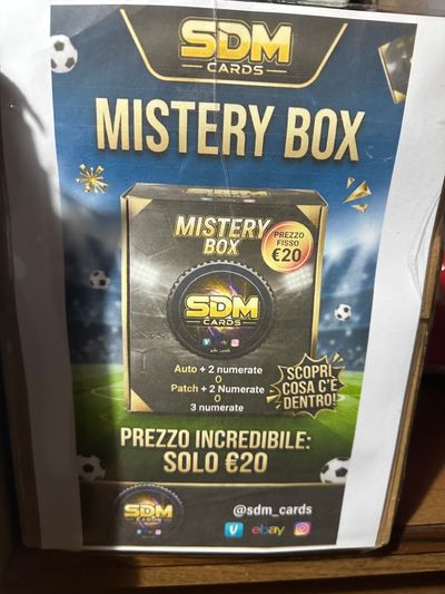 Sdm Cards Mystery Box Calcio