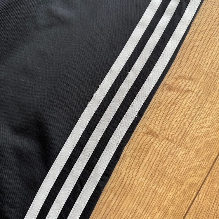 Black Adidas fold waist yoga pants - Size XS image 8