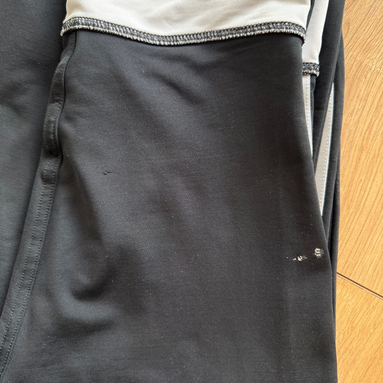 Black Adidas fold waist yoga pants - Size XS image 14