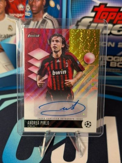 Andrea Pirlo Auto /5 Topps Finest 2025/26