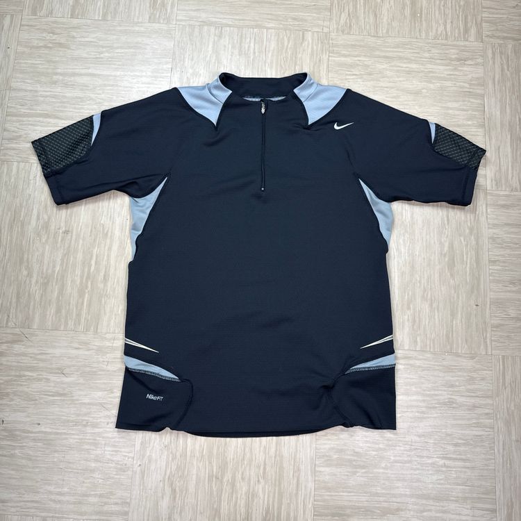 Nike 2000's technical panelled dri-fit active tee (L) 5