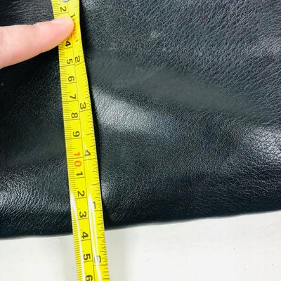 David Jones Black Faux Leather Satchel Handbag Tote Padlock Detail & Long Strap 14