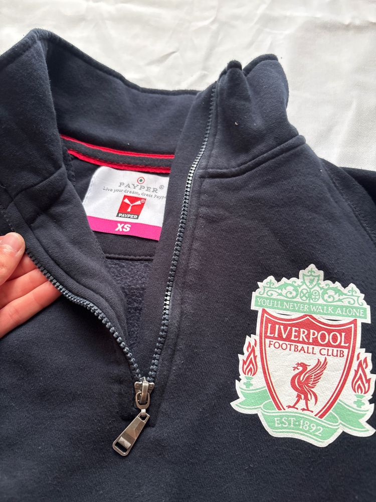 Puma Liverpool Football Club Quarter-Zip Sweatshirt 2