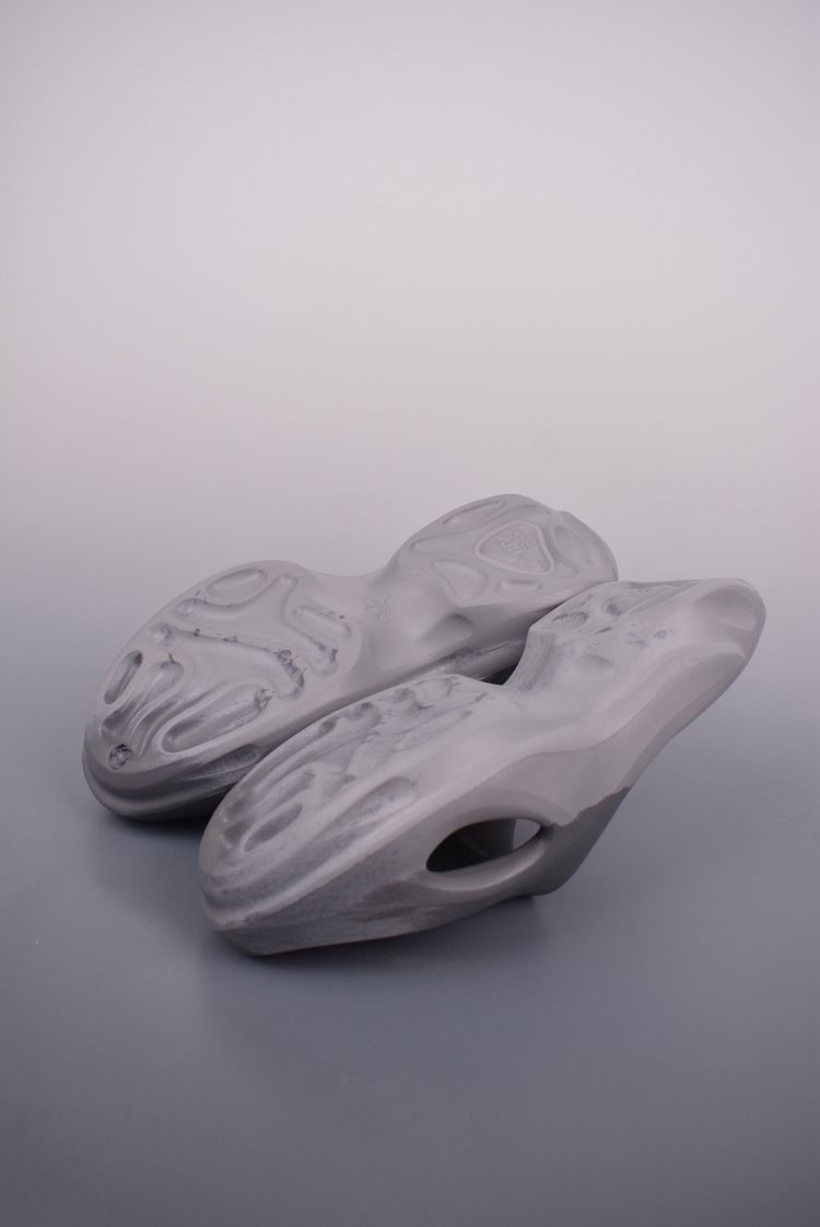 Grey Slip-On Foam Clogs image 3