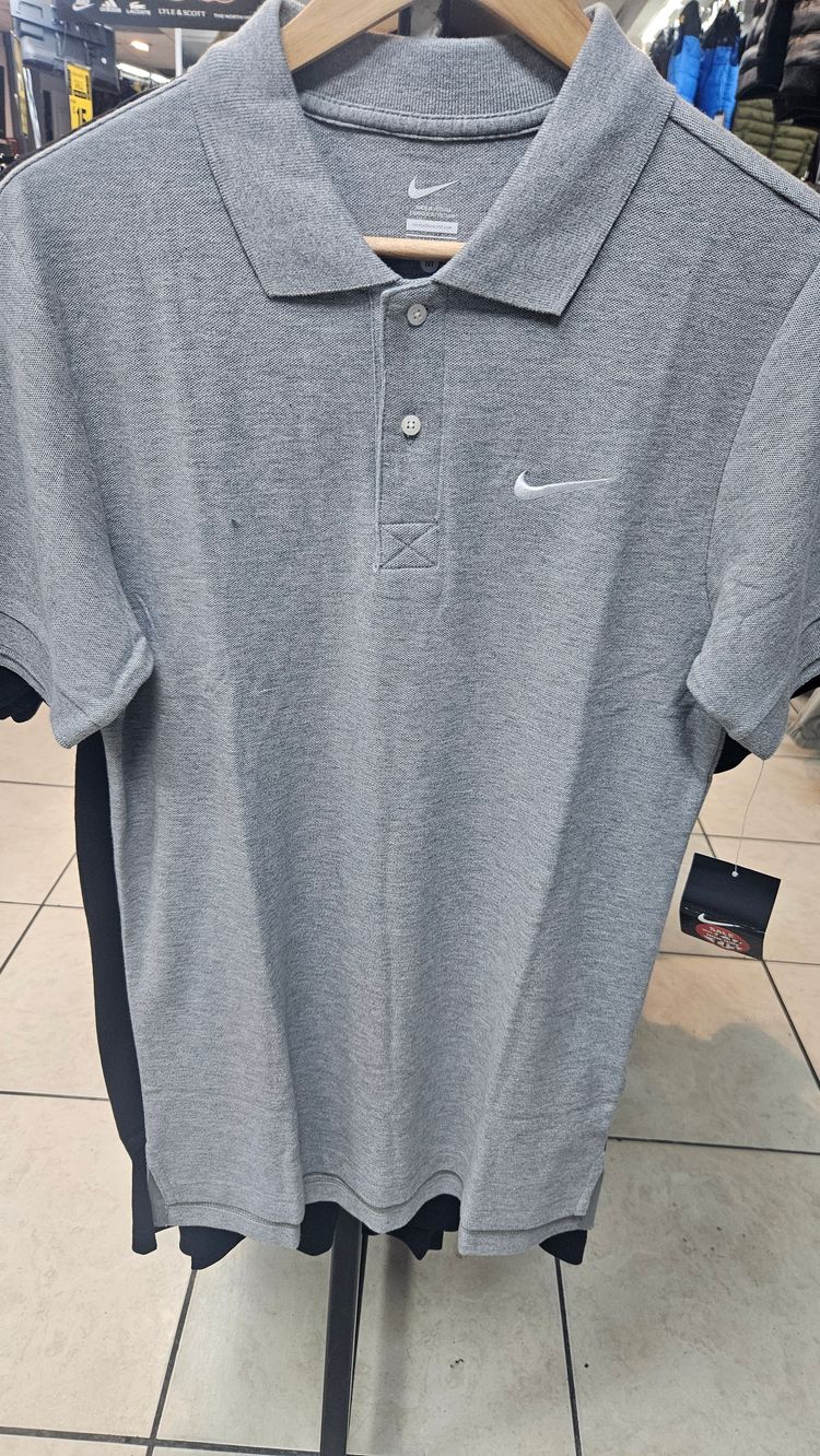 Nike Grey Polo Shirt