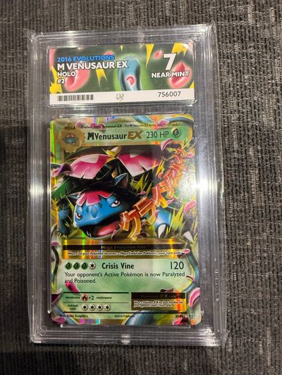 M Venusaur Ex Pokemon Card