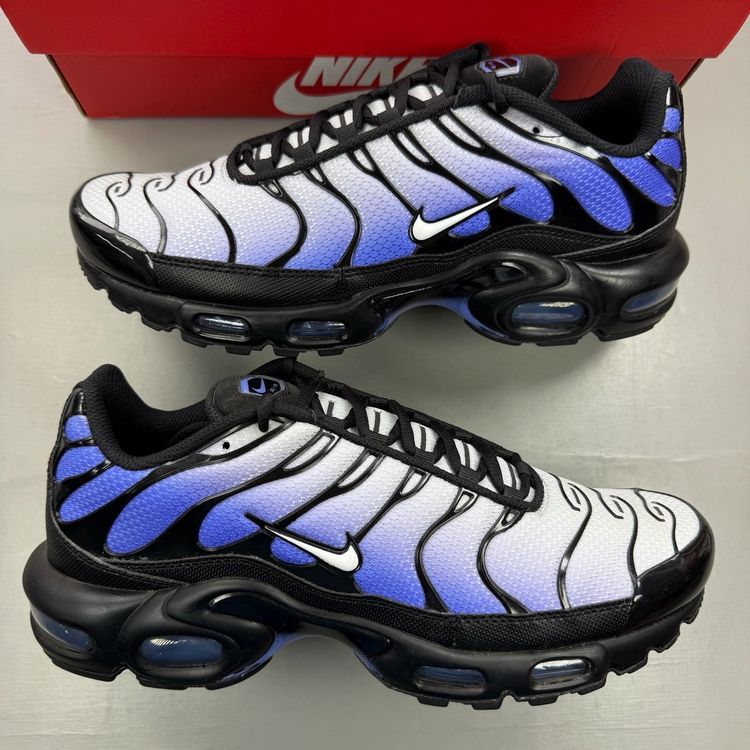 Nike Air Max Plus TN Size UK 7.5 Black Sapphire Blue Men's Trainers DM0032-031 image 1