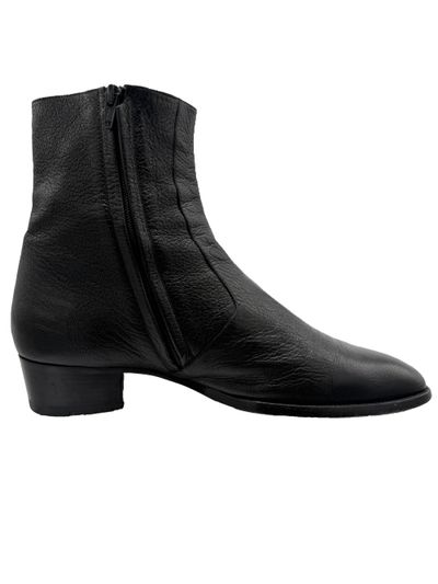 Yves Saint Laurent Leather Boot - Black (653311772)