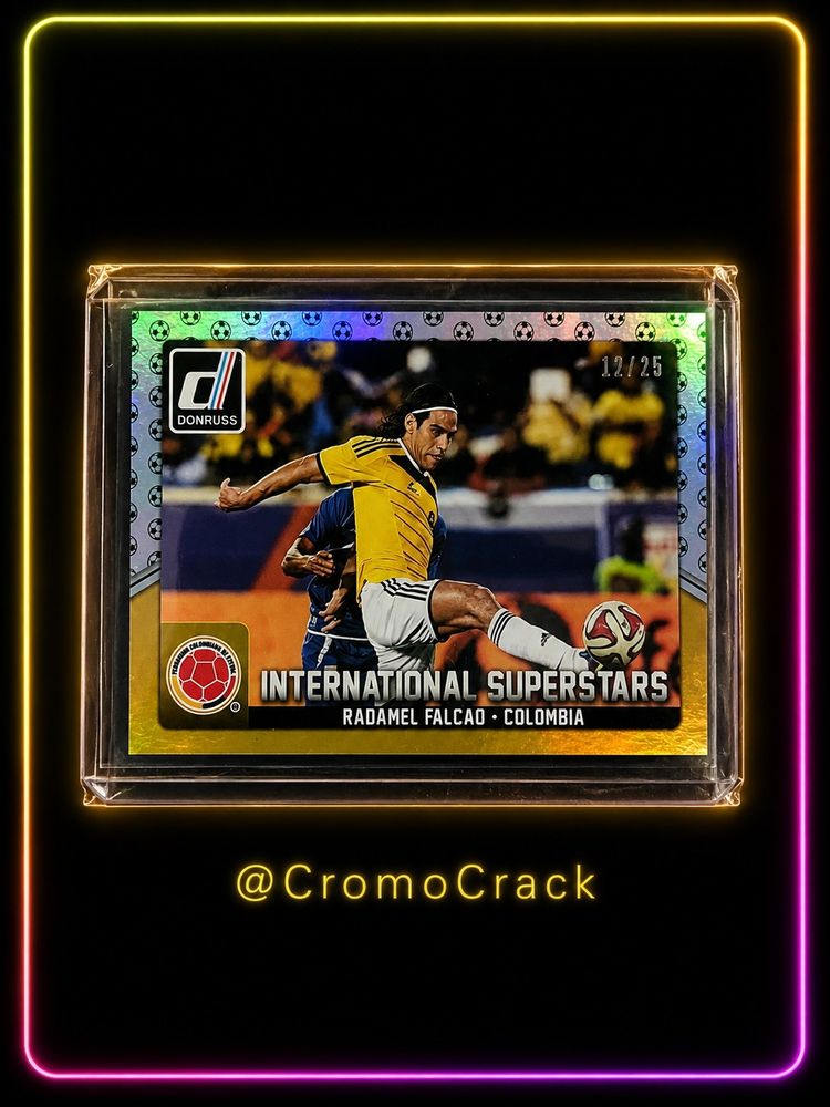 Radamel Falcao /25 Donruss International 2015