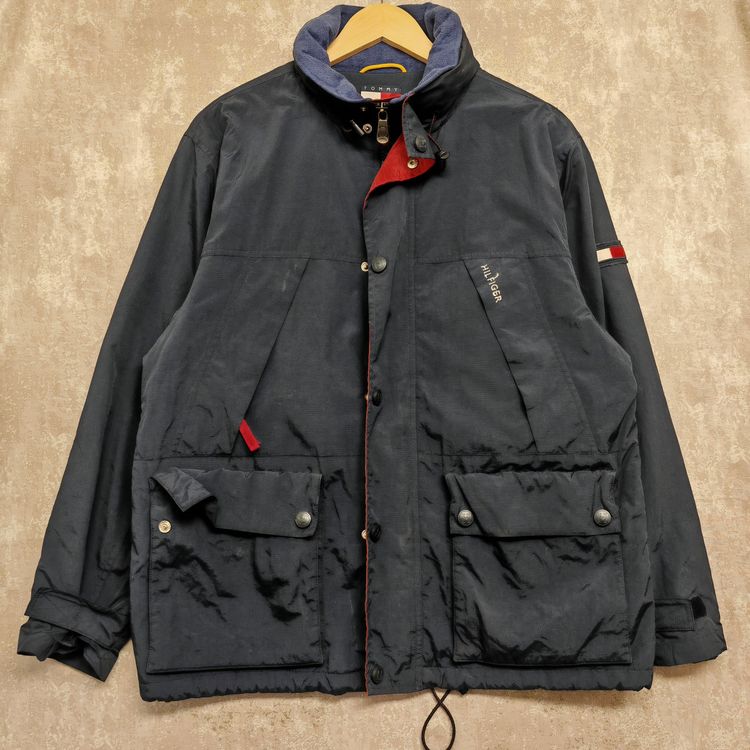Tommy Hilfiger Giacca Outdoor Blu con Interno in Pile – Taglia M