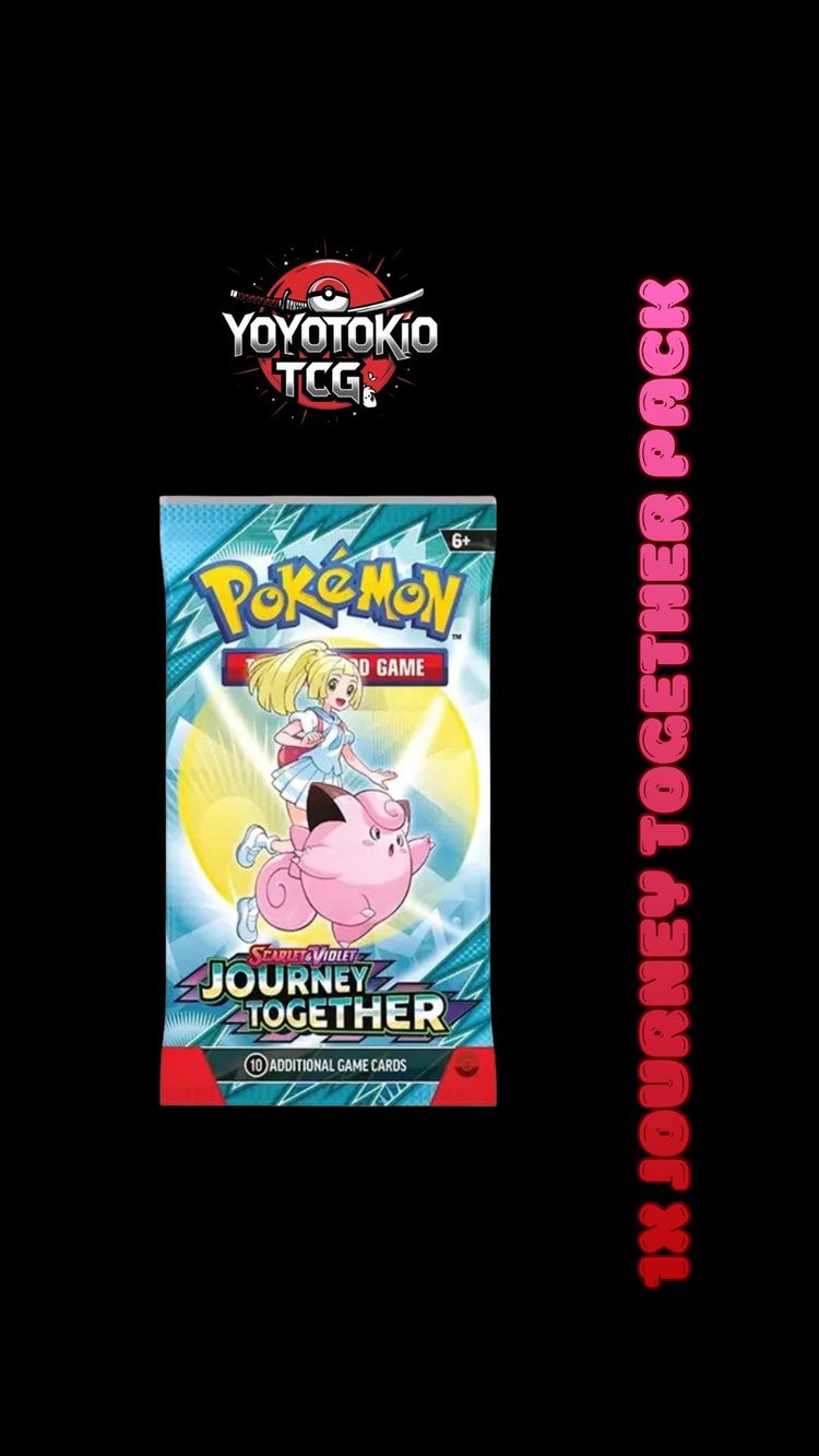 Pokémon Trading Card Game Journey Together Booster Pack