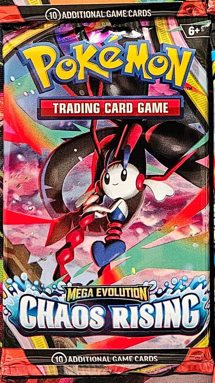 Pokemon Trading Card Game Mega Evolution Chaos Rising Booster Pack