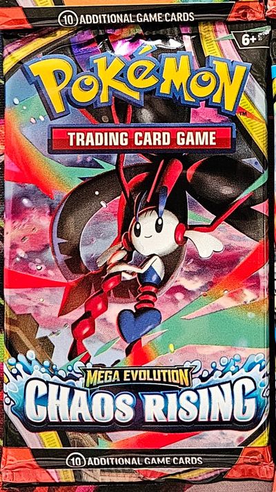 Pokemon Trading Card Game Mega Evolution Chaos Rising Booster Pack
