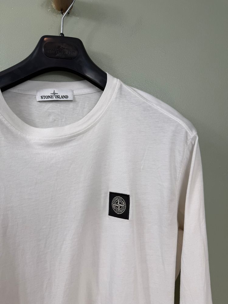 Stone Island White T-Shirt image 6