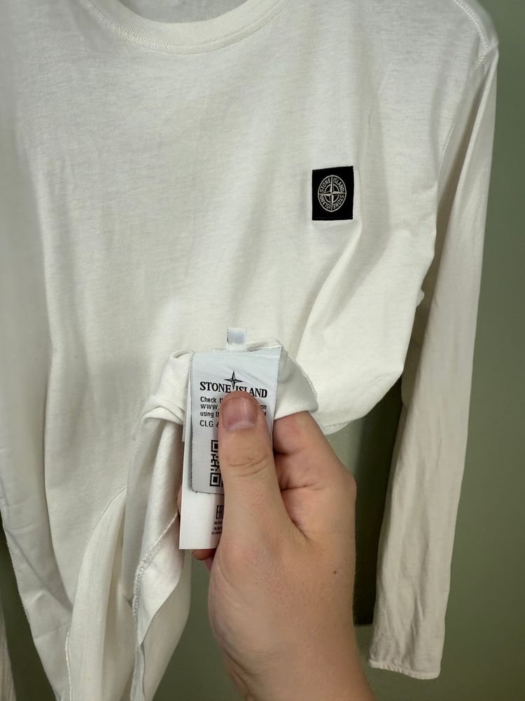 Stone Island White T-Shirt image 5