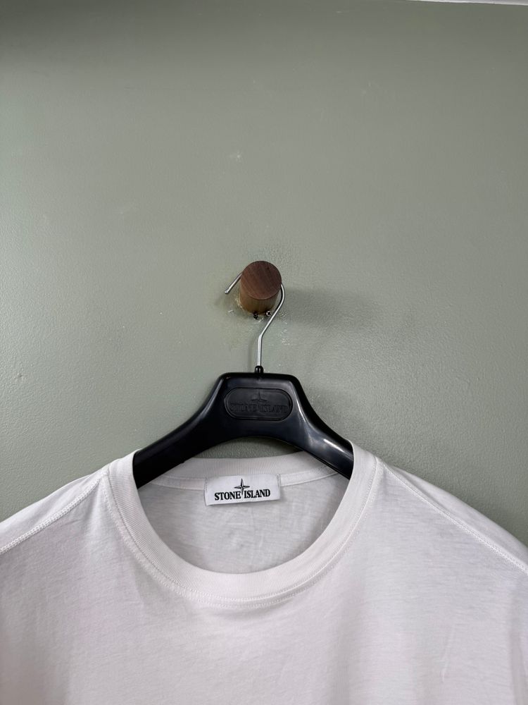 Stone Island White T-Shirt image 2
