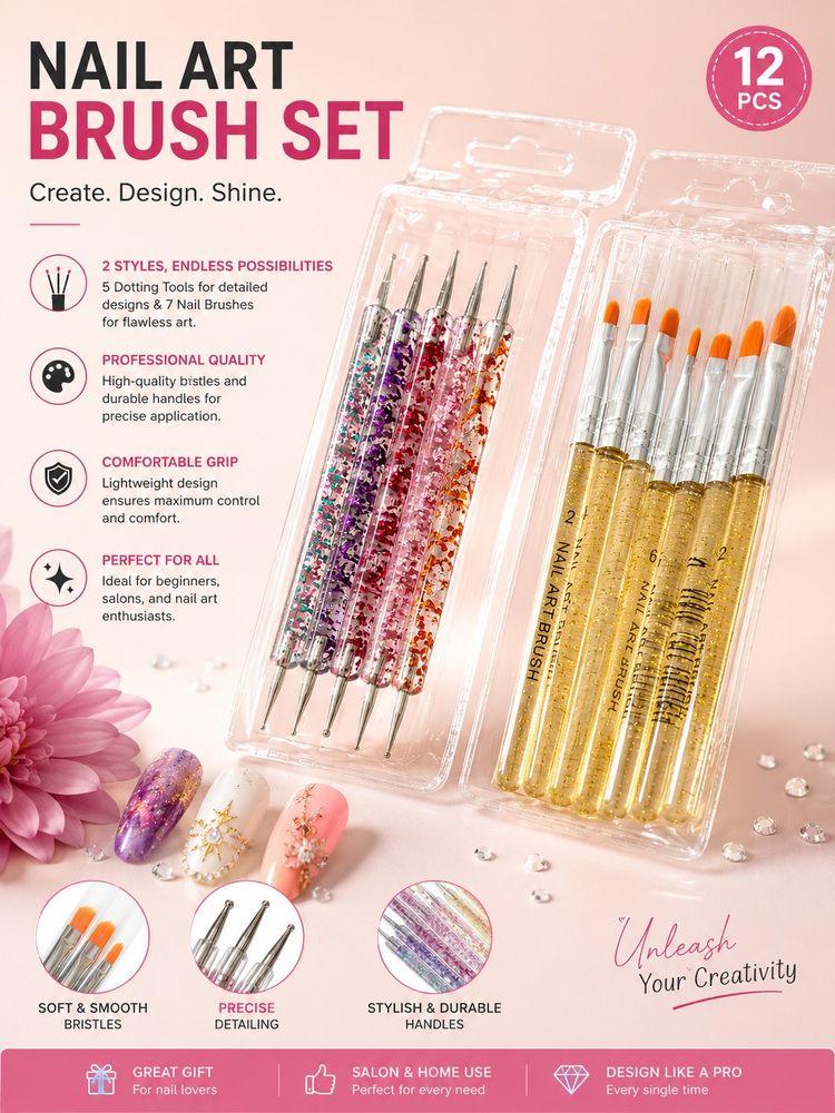 Nail Art Brush Set 2