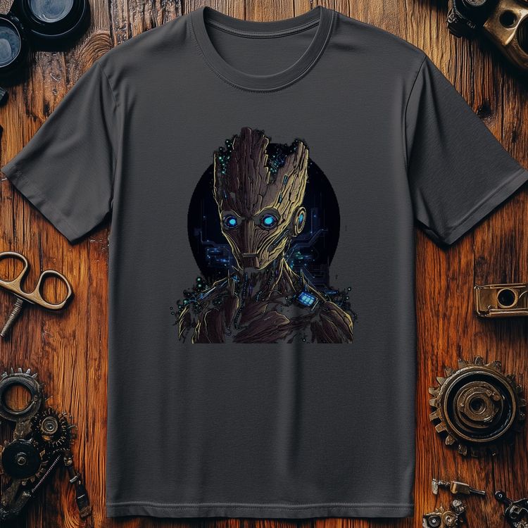 Cyberpunk Groot T-Shirt - Humorous image 3