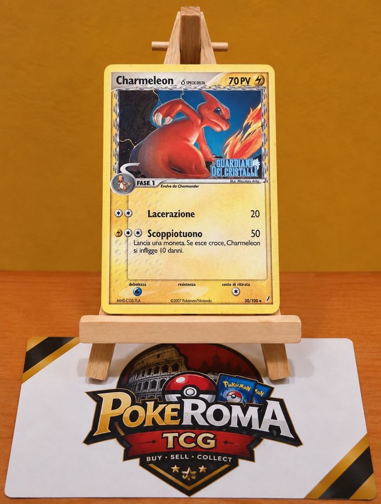 ⚡ Charmeleon 30/100 Stamped – Specie Delta – I Guardiani dei Cristalli 🇮🇹 image 1