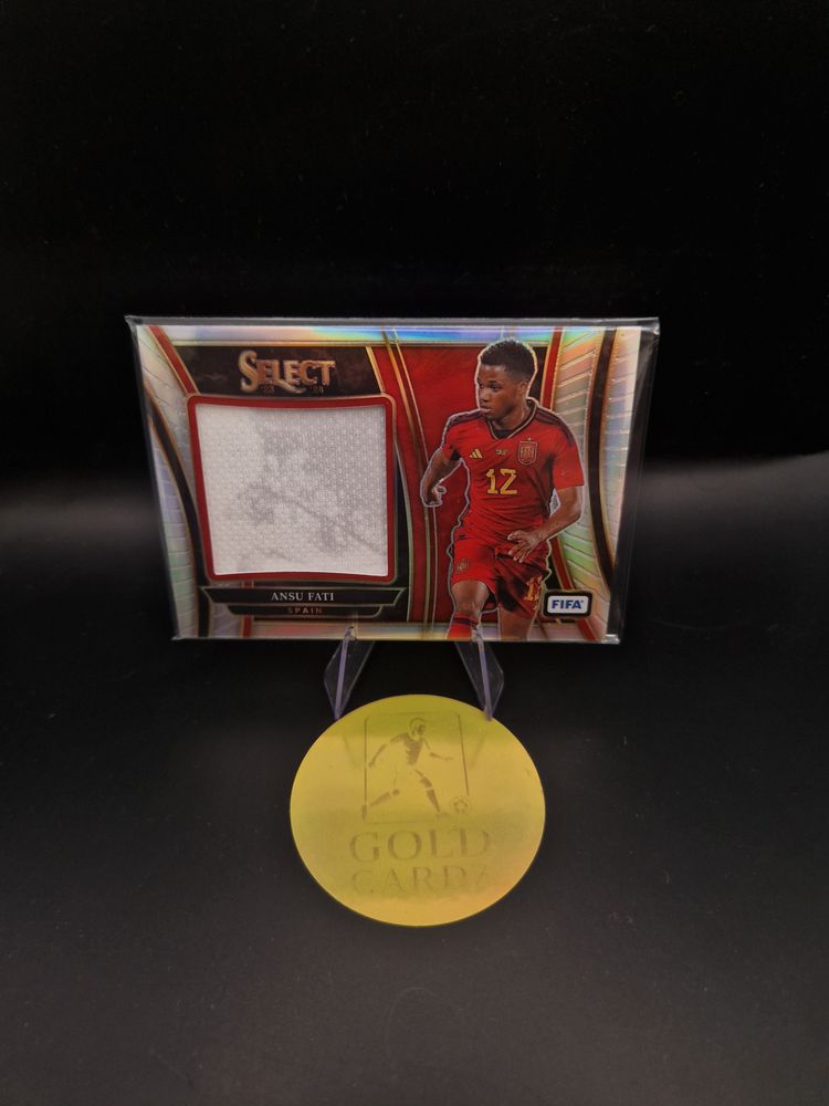PATCH Ansu Fati Silver Prizm - España