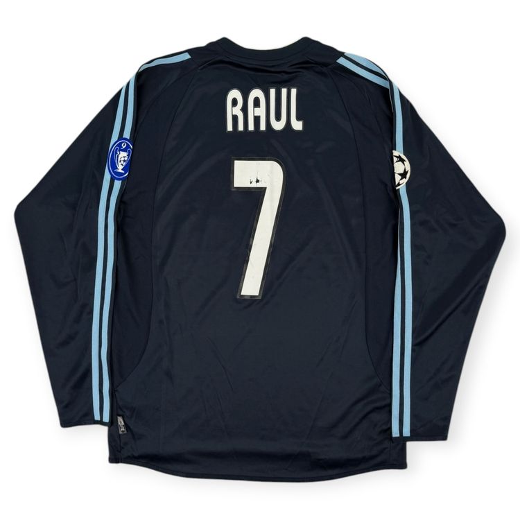 Real Madrid 2003 L/S Away Shirt, Raul 7 (M)