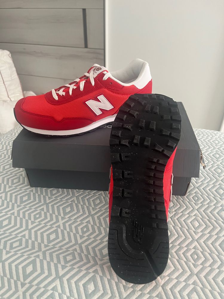 New Balance 515 Rojas – Nuevas a Estrenar con Caja Original obraz 3