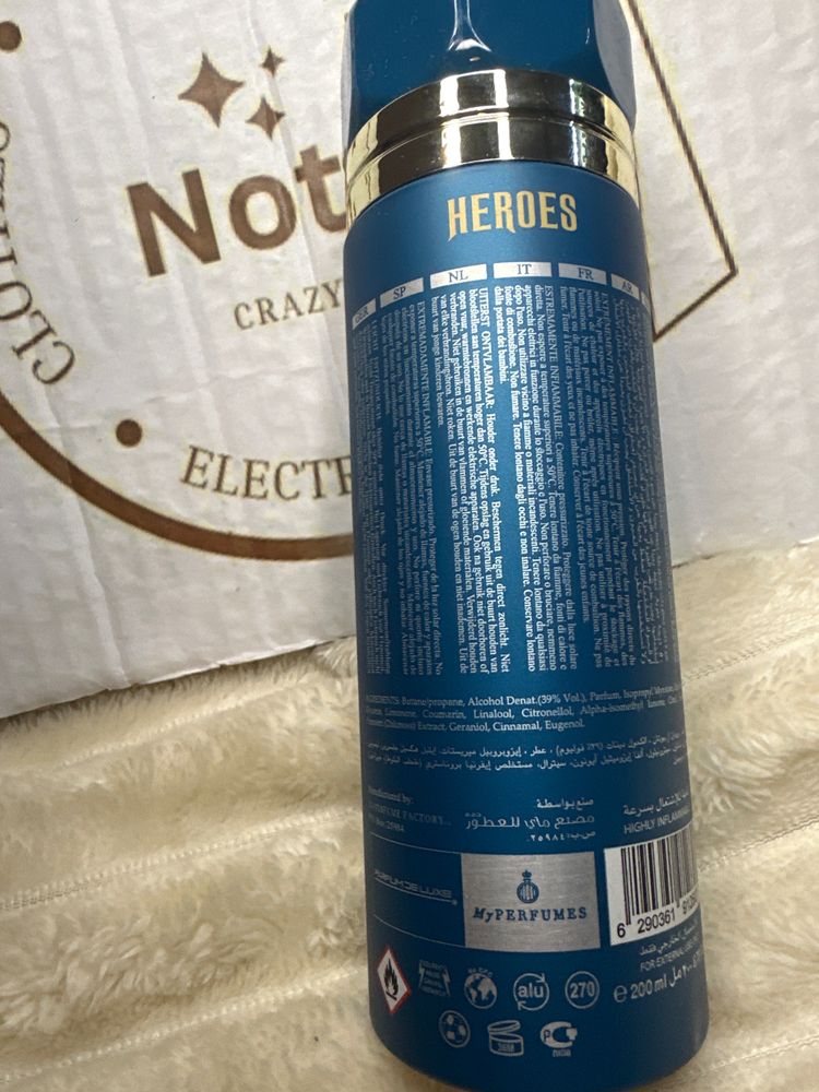 Heroes Perfume Spray 2