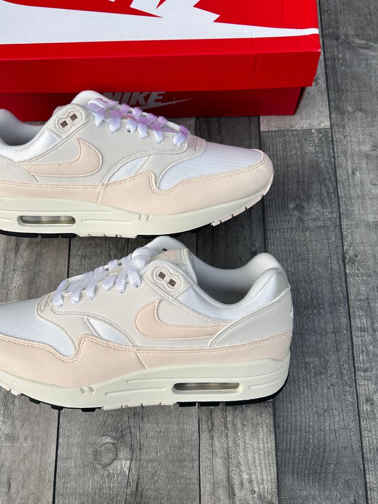 Nike Air Max 1 Trainers ‘Sail Guava’ - Size UK 7  obraz 5