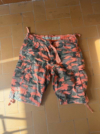 Camouflage Cargo Shorts