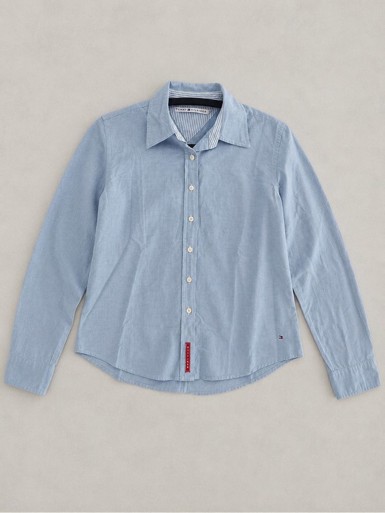 Tommy Hilfiger Light Blue Button-Up Shirt