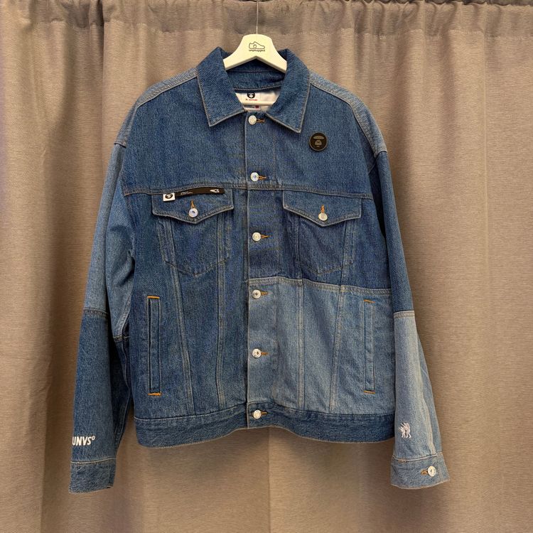 AAPE By A Bathing Ape Denim Jacket L obraz 1