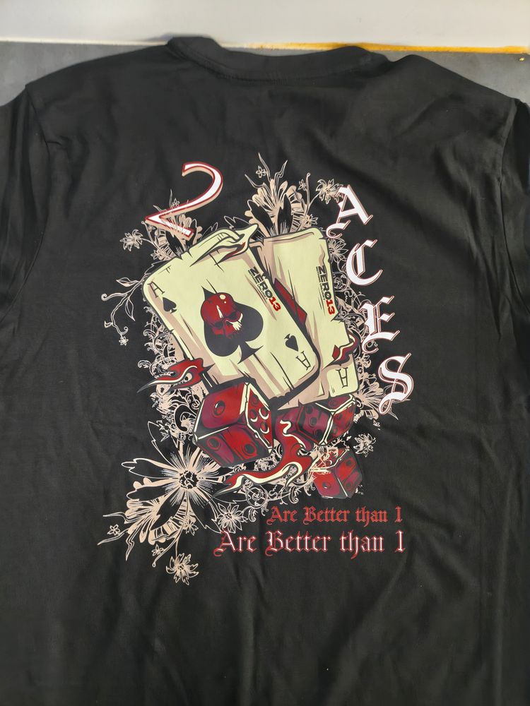 Zero13, 2 aces T-Shirt, brand new, all sizes 