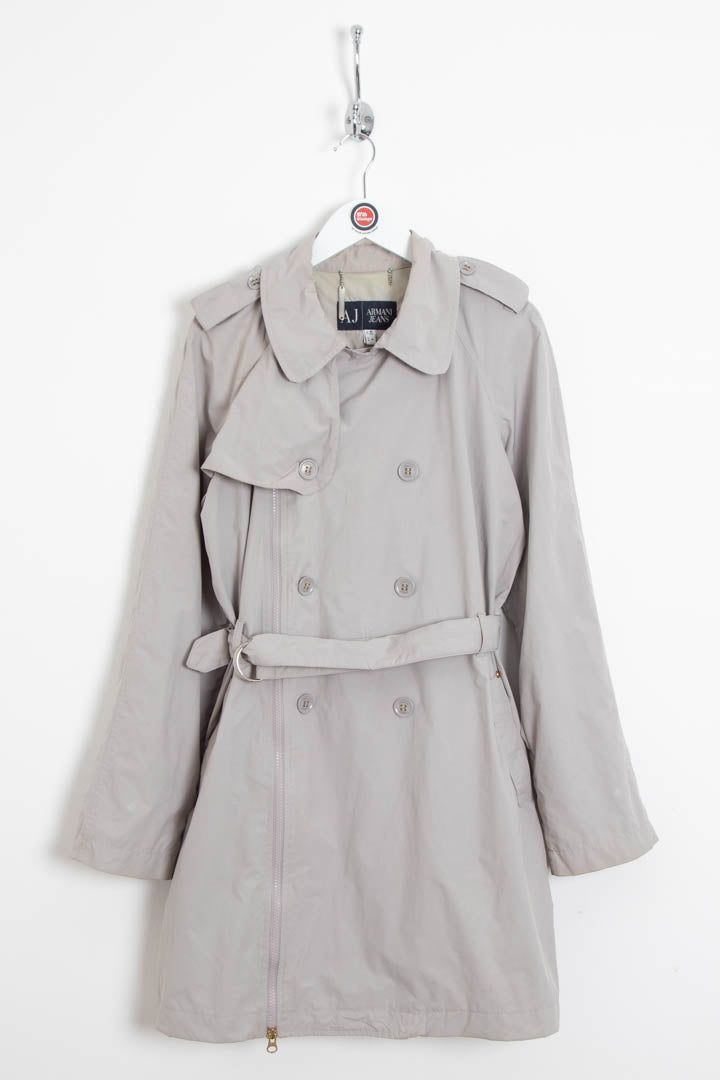 Women's Armani Jeans Waterproof Trench Coat (UK 8) image 1