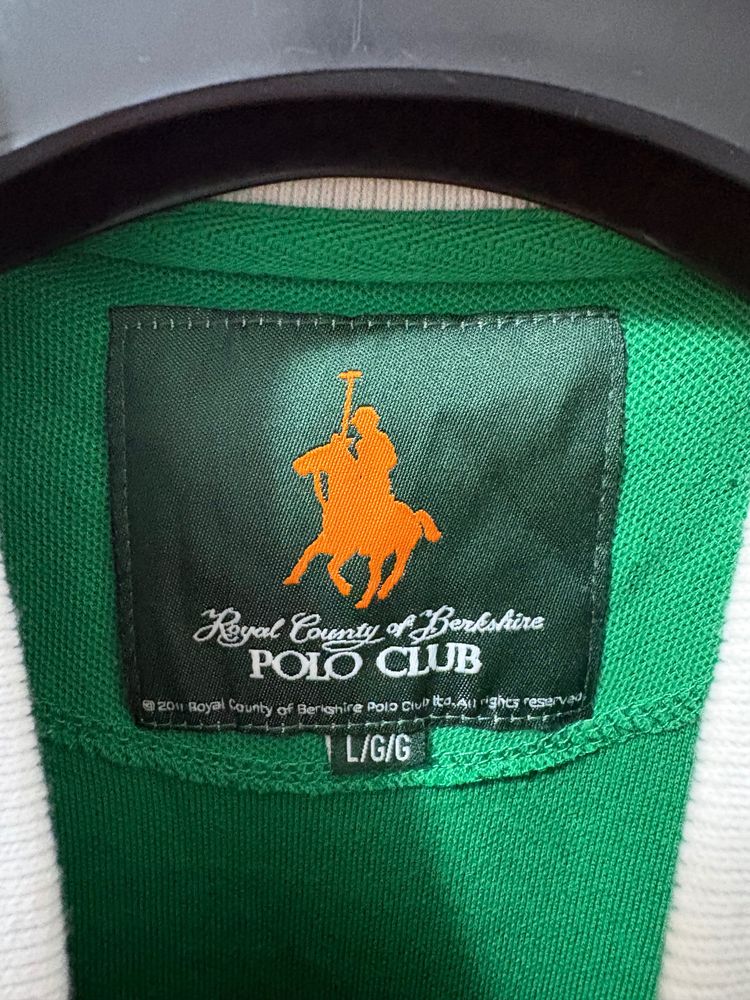 Immagine di Royal County Of Berkshire Polo Club Green Polo Shirt 2