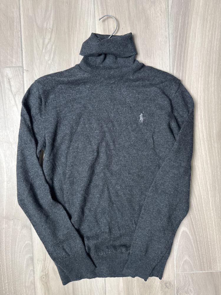 Ralph Lauren Grey Turtleneck Sweater