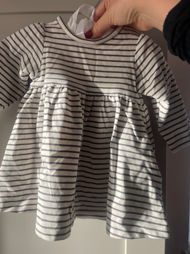 Striped Long Sleeve Dress