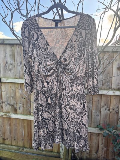 New look Snake Print Dress