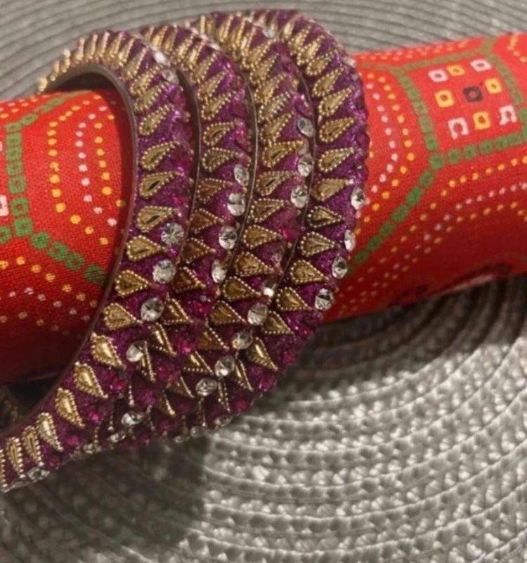 Other Purple And Gold Bangles product image