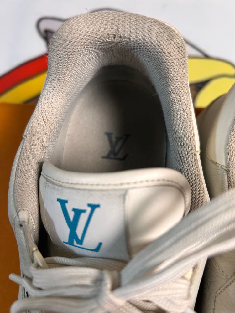 Louis Vuitton Trainer  White Leather 8.5 image 7