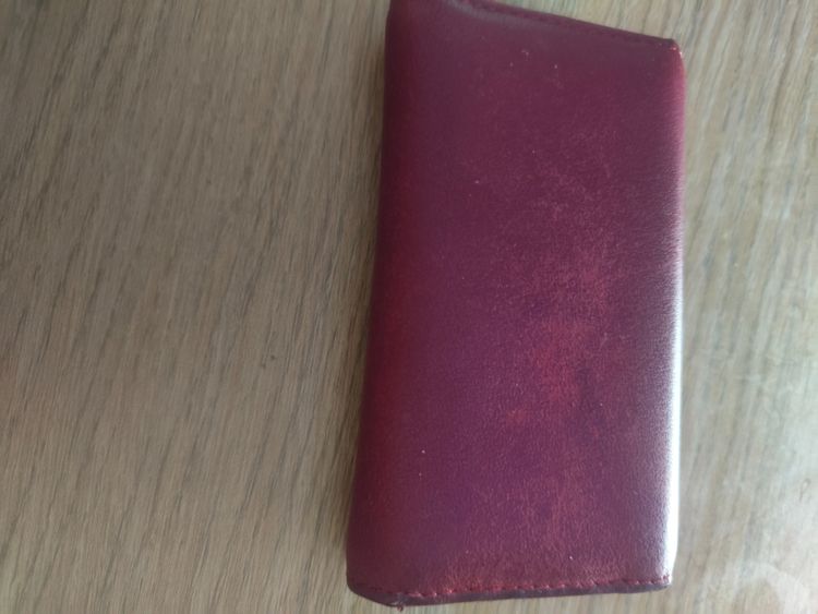 Salvatore Marra Red Leather Key Holder Wallet image 3