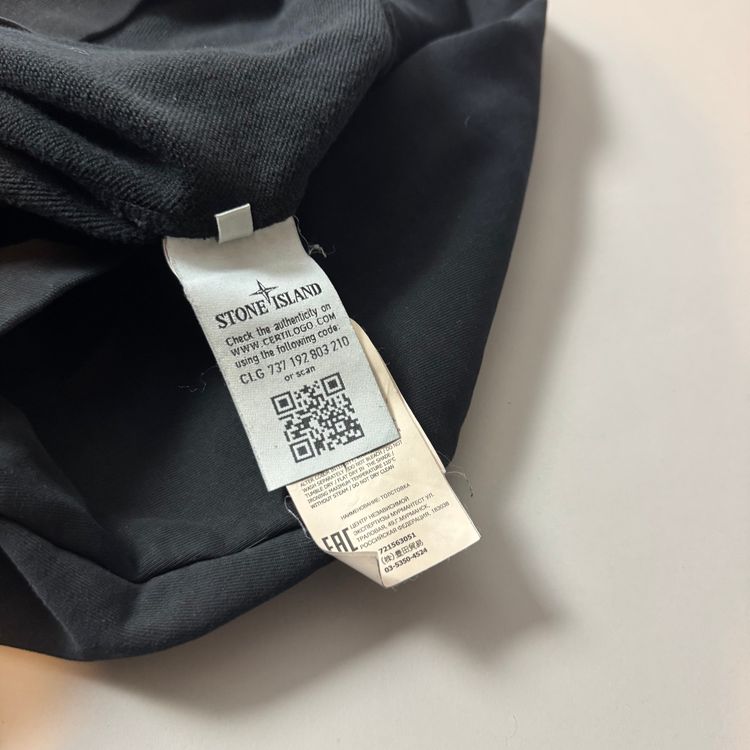 Immagine di Stone Island Black Cotton Sweatshirt - XL 4