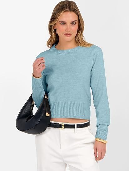 Light Blue Knitted Sweater image 2