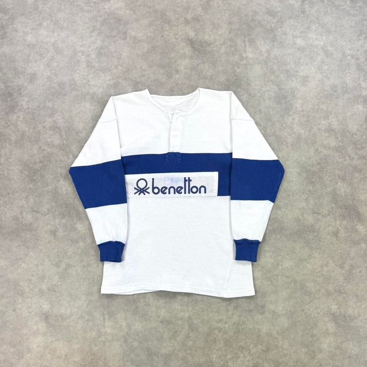 Vintage Benetton rugby top 1