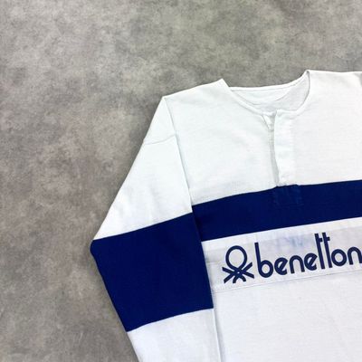 Vintage Benetton rugby top 5