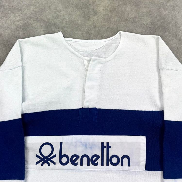 Vintage Benetton rugby top 6