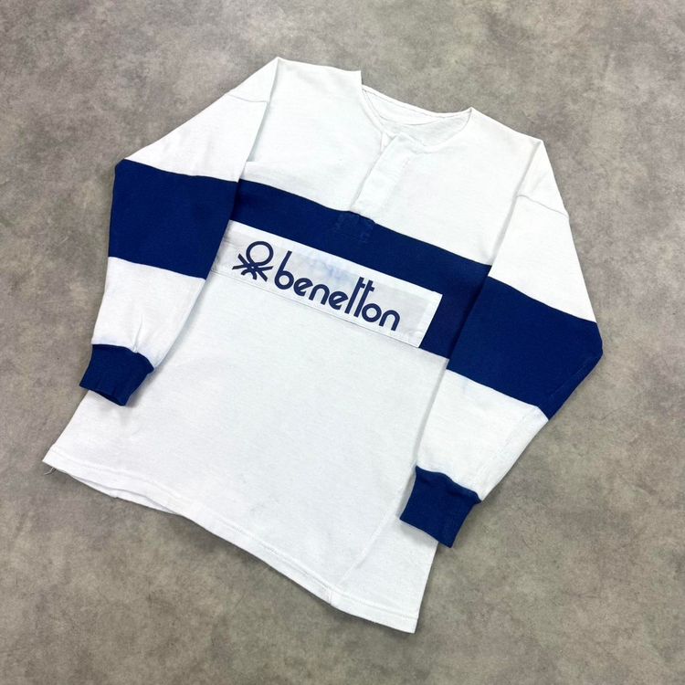 Vintage Benetton rugby top 3