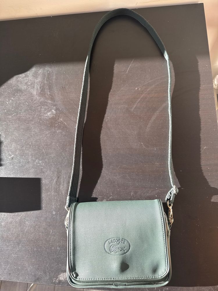 Lacoste Green Crossbody Bag 