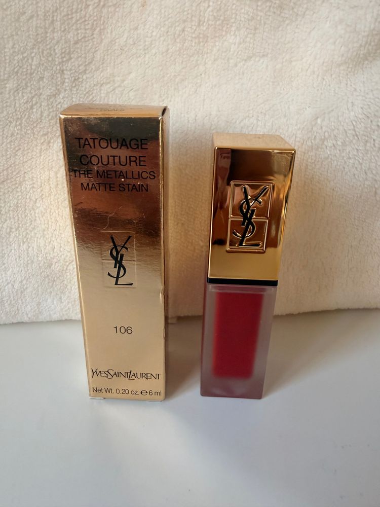 Yves Saint Laurent Tatouage Couture The Metallics Matte Stain