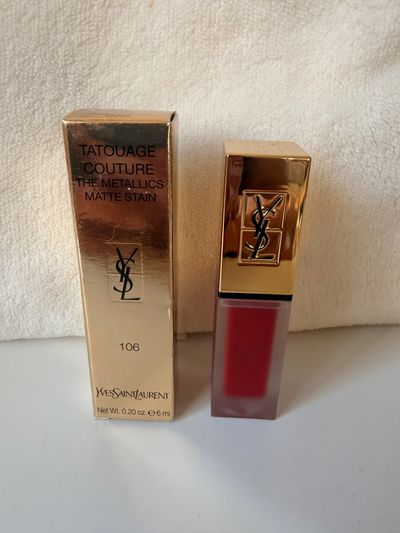 Yves Saint Laurent Tatouage Couture The Metallics Matte Stain