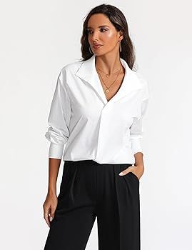 White Button-Up Blouse Made in Italy. imagen 3